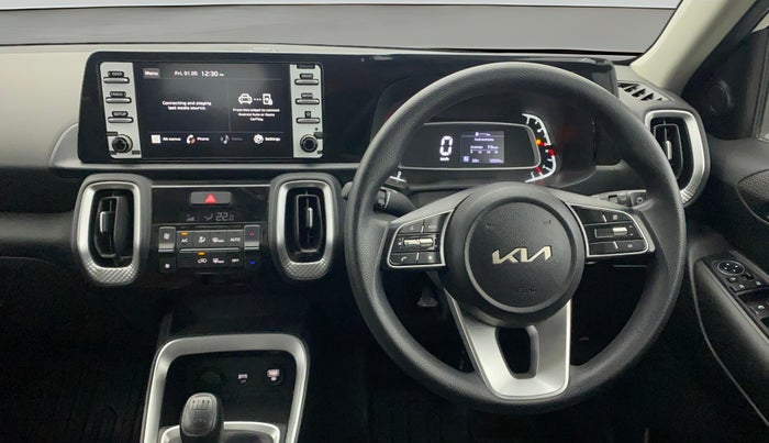 2023 KIA SONET HTK PLUS 1.0 IMT, Petrol, Manual, 12,508 km, Steering Wheel Close Up