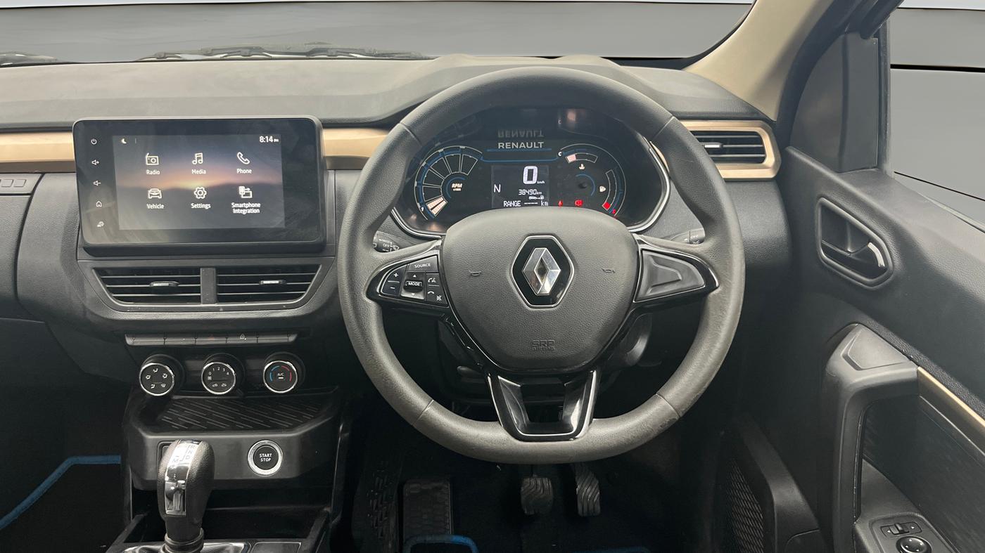 2021 Renault Kiger RXT AMT, Petrol, Automatic, 38,478 km, Steering Wheel Close Up