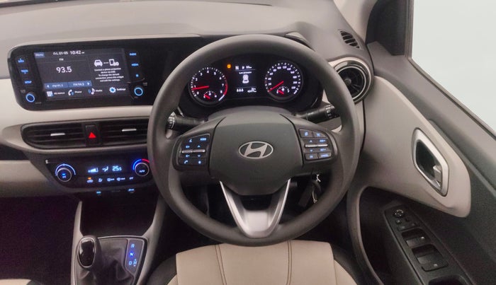 2024 Hyundai GRAND I10 NIOS SPORTZ AMT 1.2 KAPPA VTVT, Petrol, Automatic, 42,465 km, Steering Wheel Close Up