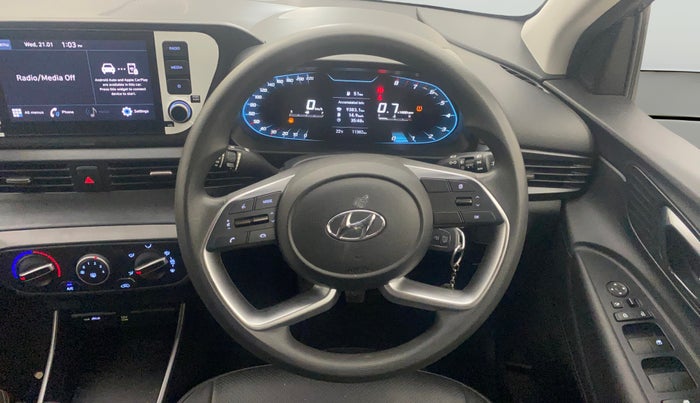 2022 Hyundai NEW I20 SPORTZ 1.2 MT, Petrol, Manual, 11,382 km, Steering Wheel Close Up