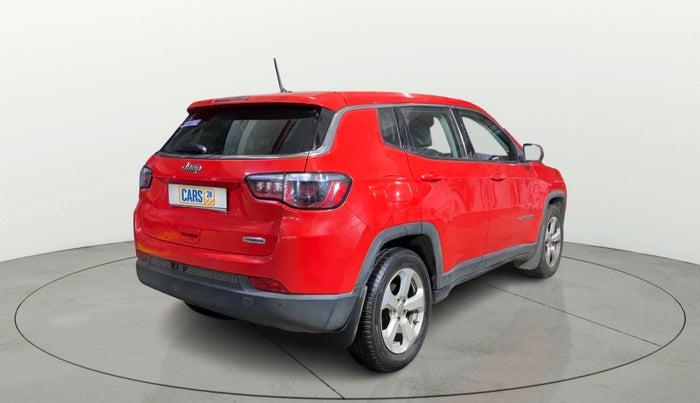 2018 Jeep Compass LONGITUDE 2.0 DIESEL, Diesel, Manual, 39,388 km, Right Back Diagonal