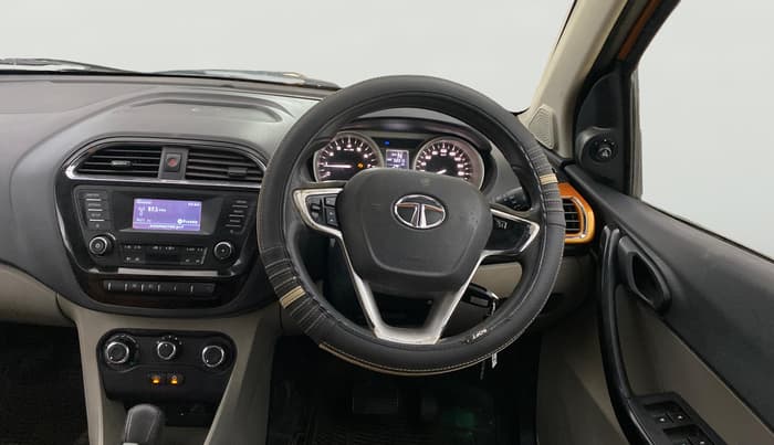 2017 Tata Tiago XZA PETROL, Petrol, Automatic, 58,964 km, Steering Wheel Close Up