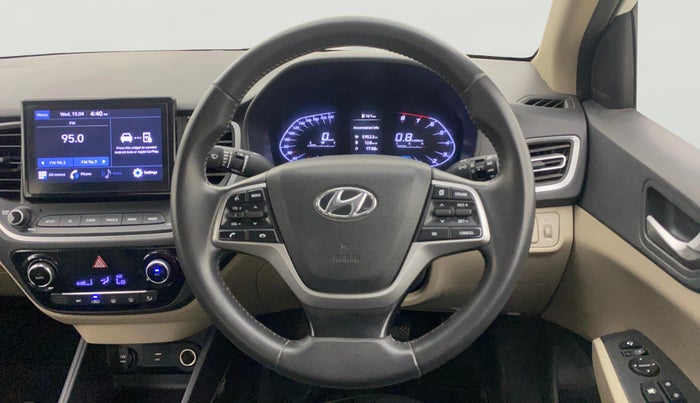 2022 Hyundai Verna SX 1.5 VTVT, Petrol, Manual, 76,406 km, Steering Wheel Close Up