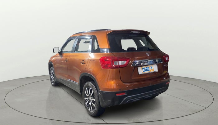 2020 Maruti Vitara Brezza VXI AT SHVS, Petrol, Automatic, 75,835 km, Left Back Diagonal