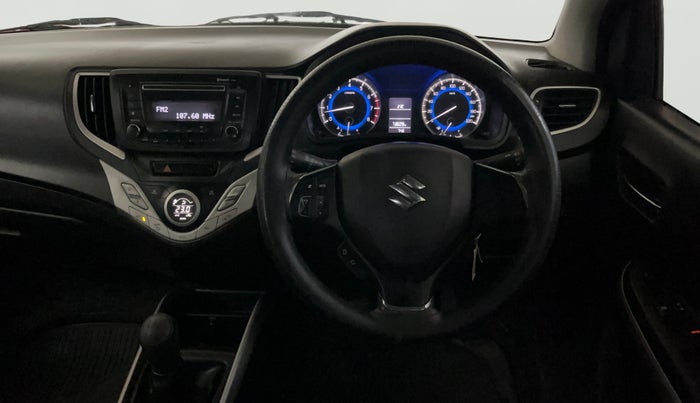 2016 Maruti Baleno DELTA PETROL 1.2, Petrol, Manual, 73,601 km, Steering Wheel Close Up