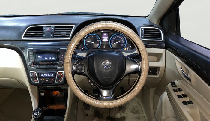 2015 Maruti Ciaz VDI+ SHVS, Diesel, Manual, 86,285 km, Steering Wheel Close Up