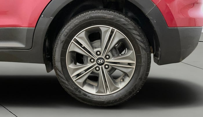2017 Hyundai Creta SX PLUS AT 1.6 PETROL, Petrol, Automatic, 69,476 km, Left Rear Wheel