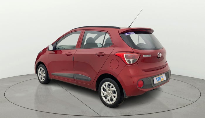 2019 Hyundai Grand i10 SPORTZ 1.2 KAPPA VTVT, Petrol, Manual, 43,697 km, Left Back Diagonal