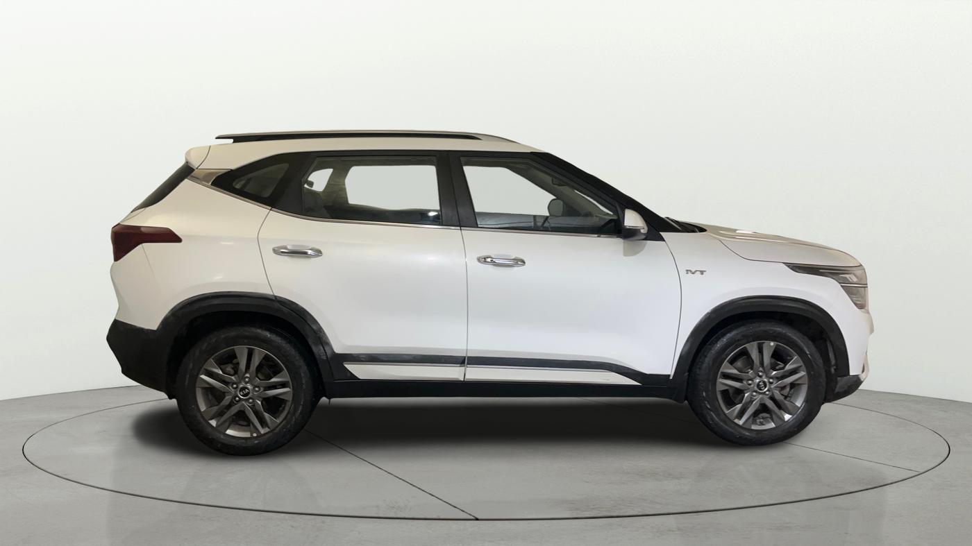 2021 KIA SELTOS HTX IVT 1.5 PETROL, Petrol, Automatic, 60,564 km, Right Side View