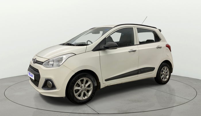 2014 Hyundai Grand i10 ASTA AT 1.2 KAPPA VTVT, CNG, Automatic, 95,515 km, Left Front Diagonal