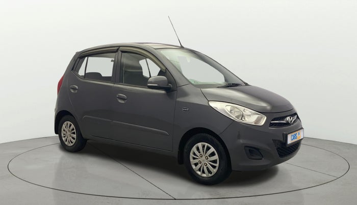 2013 Hyundai i10 SPORTZ 1.2, Petrol, Manual, 1,15,452 km, Right Front Diagonal