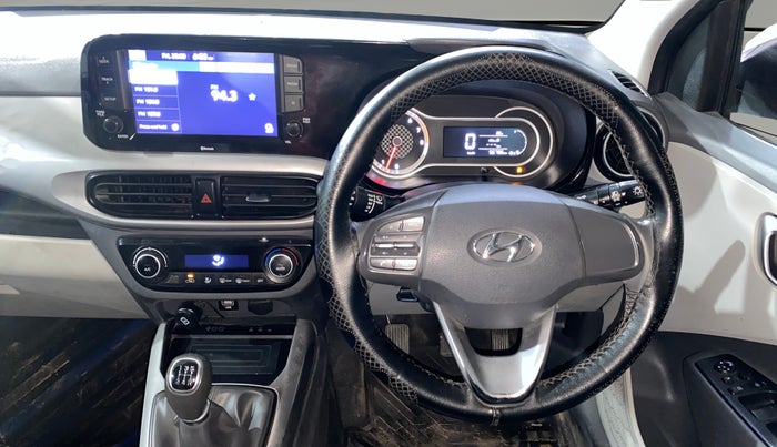 2022 Hyundai GRAND I10 NIOS ASTA 1.2 KAPPA VTVT, Petrol, Manual, 56,783 km, Steering Wheel Close Up