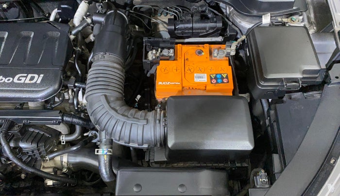2021 KIA SONET HTX 1.0 IMT, Petrol, Manual, 48,437 km, Engine View - Left