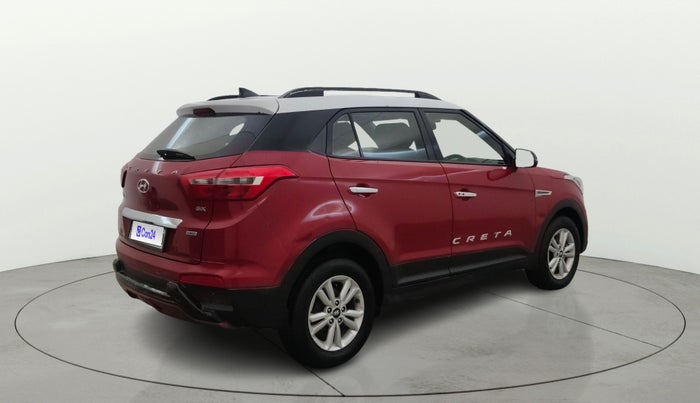 2017 Hyundai Creta SX PLUS 1.6 DIESEL, Diesel, Manual, 1,20,845 km, Right Back Diagonal
