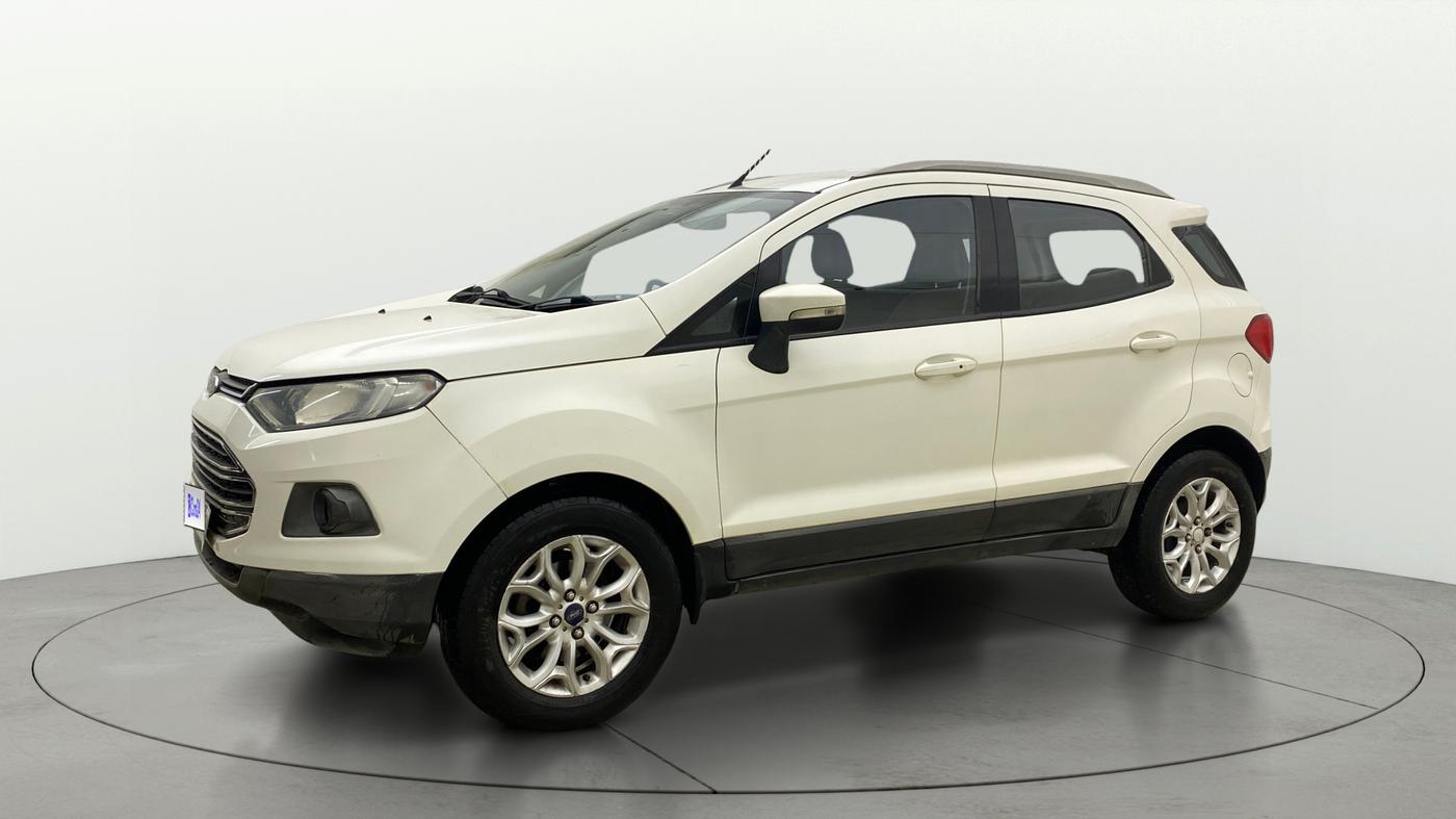 2016 Ford Ecosport TITANIUM 1.5L DIESEL, Diesel, Manual, 1,37,484 km, Left Front Diagonal