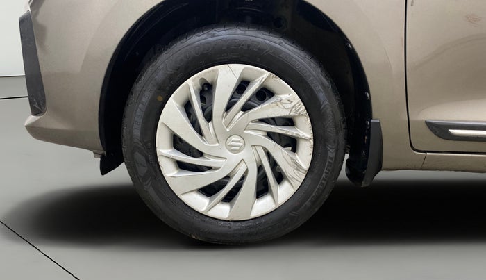 2022 Maruti Ertiga VXI AT SHVS, Petrol, Automatic, 23,166 km, Left Front Wheel