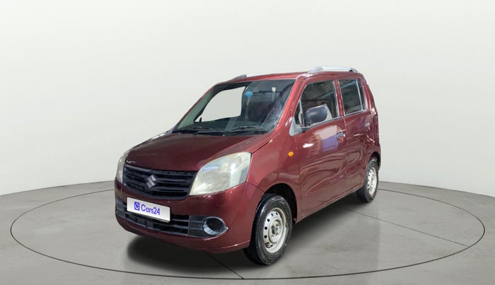 2012 Maruti Wagon R 1.0 LXI, Petrol, Manual, 66,178 km, Left Front Diagonal