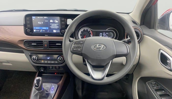2020 Hyundai AURA SX PLUS 1.2 AMT, Petrol, Automatic, 23,935 km, Steering Wheel Close Up