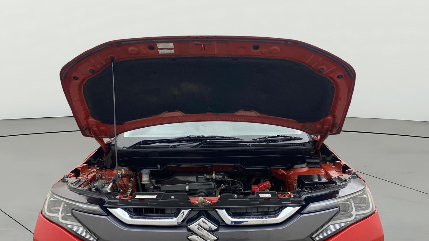 2023 Maruti BREZZA ZXI + SMART HYBRID DUAL TONE, Petrol, Manual, 39,742 km, Open Bonet