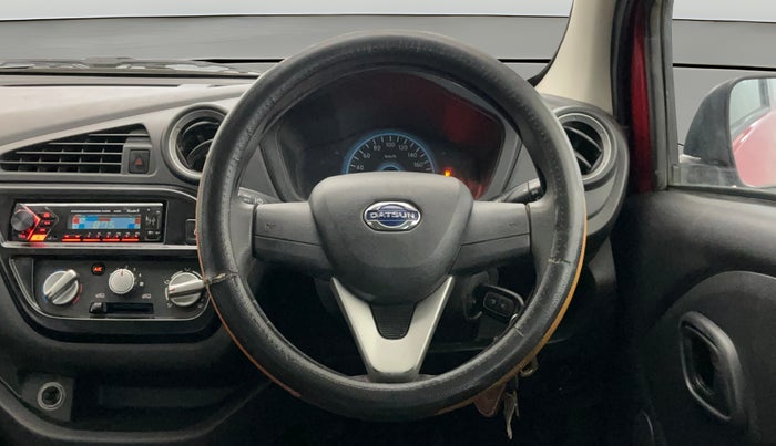 2017 Datsun Redi Go T (O), Petrol, Manual, 29,026 km, Steering Wheel Close Up
