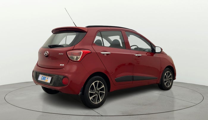 2018 Hyundai Grand i10 ASTA 1.2 KAPPA VTVT, Petrol, Manual, 88,099 km, Right Back Diagonal