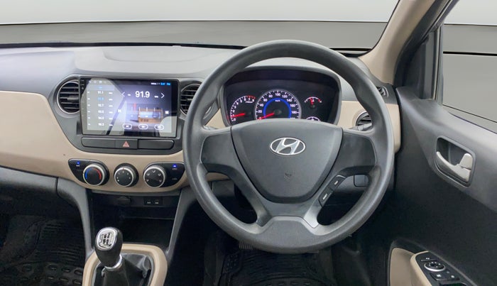 2014 Hyundai Grand i10 SPORTZ 1.2 KAPPA VTVT, Petrol, Manual, 33,522 km, Steering Wheel Close Up