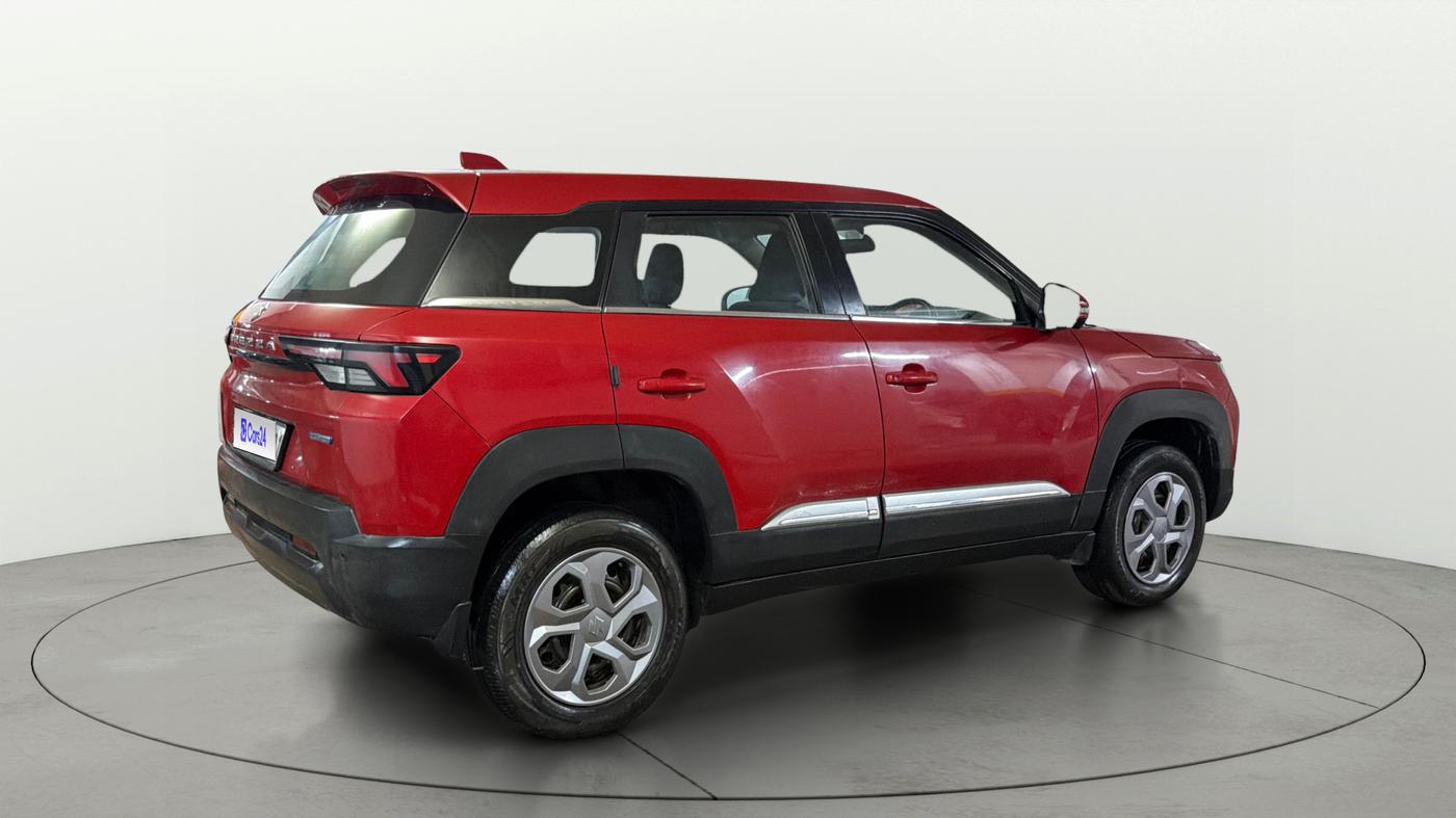 2022 Maruti BREZZA VXI AT SMART HYBRID, Petrol, Automatic, 46,162 km, Right Back Diagonal