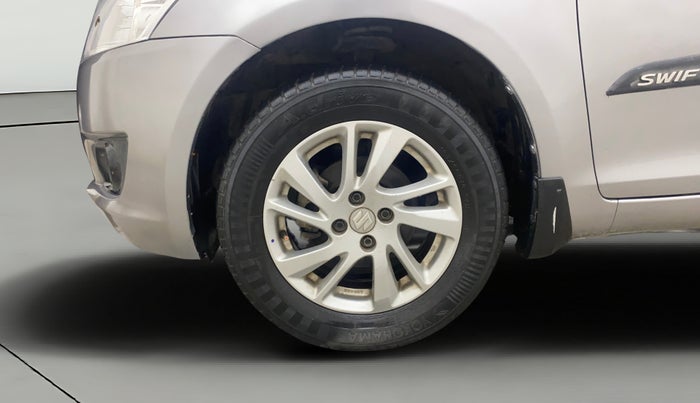 2013 Maruti Swift VXI, Petrol, Manual, 53,007 km, Left Front Wheel