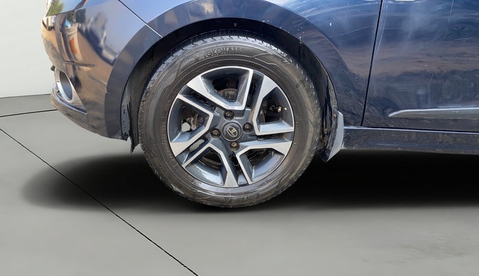 2019 Tata TIGOR XZ PLUS PETROL, CNG, Manual, 1,40,384 km, Left Front Wheel