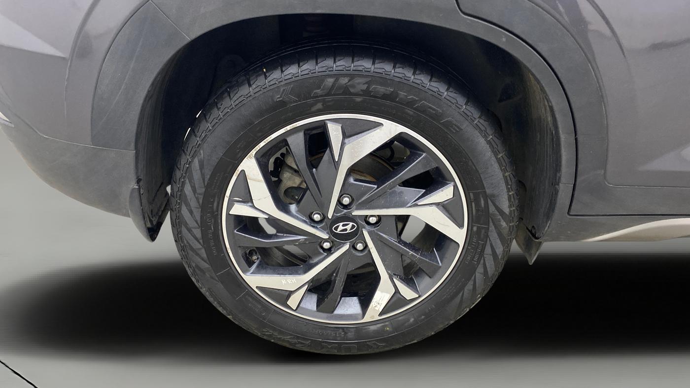 2021 Hyundai Creta SX (O) IVT 1.5 PETROL, Petrol, Automatic, 41,992 km, Right Rear Wheel
