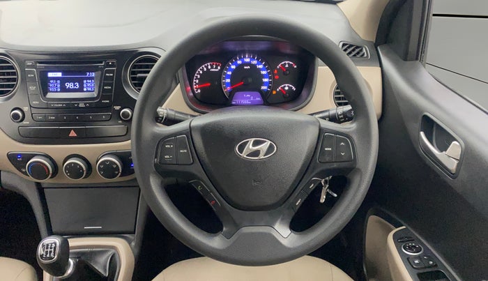 2015 Hyundai Xcent S 1.2, Petrol, Manual, 11,524 km, Steering Wheel Close Up