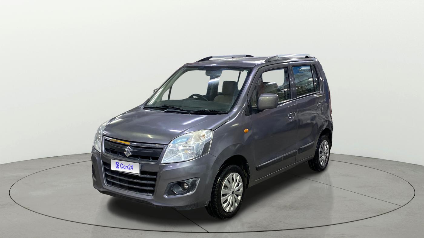 2017 Maruti Wagon R 1.0 VXI, Petrol, Manual, 45,476 km, Left Front Diagonal