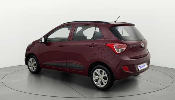 2015 Hyundai Grand i10 SPORTZ 1.2 KAPPA VTVT, Petrol, Manual, 74,566 km, Left Back Diagonal