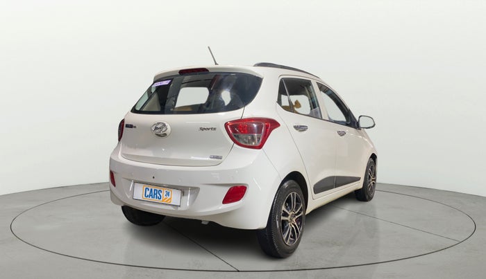 2014 Hyundai Grand i10 SPORTZ 1.2 KAPPA VTVT, Petrol, Manual, 71,054 km, Right Back Diagonal