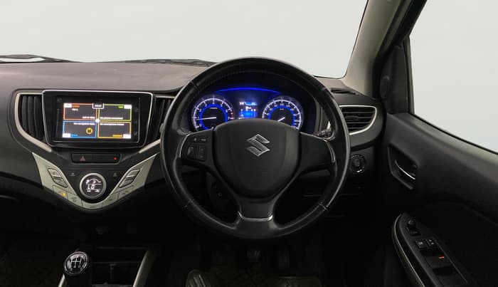 2017 Maruti Baleno ALPHA PETROL 1.2, Petrol, Manual, 72,860 km, Steering Wheel Close Up
