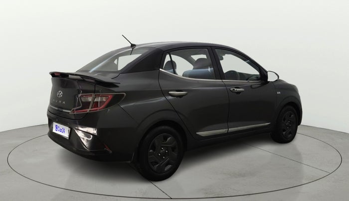 2021 Hyundai AURA S 1.2 AMT, Petrol, Automatic, 64,885 km, Right Back Diagonal