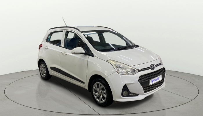 2017 Hyundai Grand i10 SPORTZ 1.2 KAPPA VTVT, Petrol, Manual, 59,686 km, Right Front Diagonal