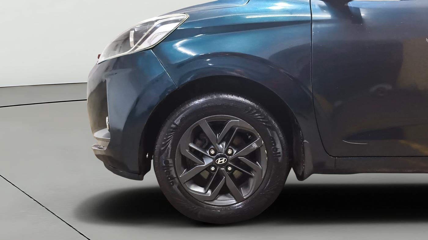 2021 Hyundai GRAND I10 NIOS SPORTZ AMT 1.2 KAPPA VTVT, Petrol, Automatic, 38,633 km, Left Front Wheel