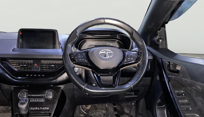 2022 Tata NEXON XZ PLUS (O) DIESEL DARK EDITION, Diesel, Manual, 61,670 km, Steering Wheel Close Up