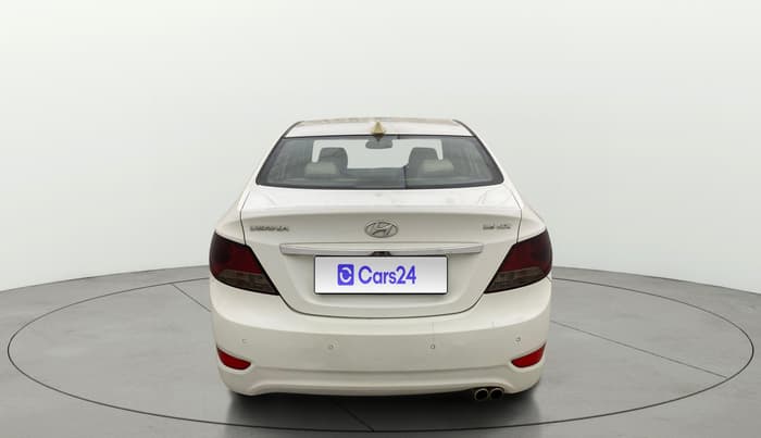 2013 Hyundai Verna FLUIDIC 1.6 VTVT SX, Petrol, Manual, 71,742 km, Back/Rear