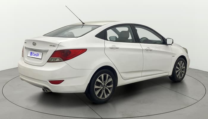 2013 Hyundai Verna FLUIDIC 1.6 VTVT SX, Petrol, Manual, 92,274 km, Right Back Diagonal
