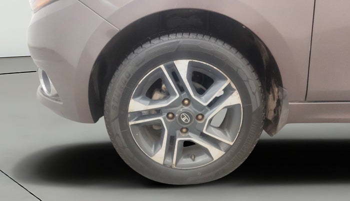 2017 Tata TIGOR XZ (O) PETROL, Petrol, Manual, 50,276 km, Left Front Wheel