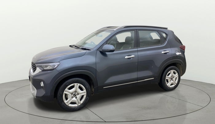 2021 KIA SONET HTX 1.0 IMT, Petrol, Manual, 44,524 km, Left Front Diagonal