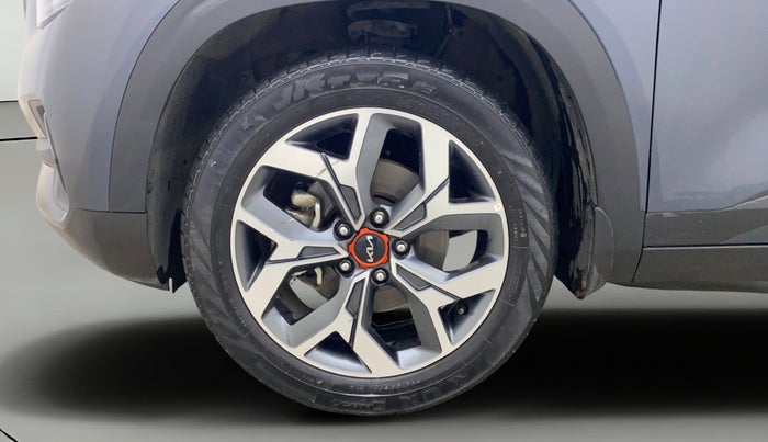 2022 KIA SELTOS X LINE 1.5 DIESEL AT, Diesel, Automatic, 33,668 km, Left Front Wheel