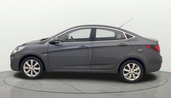 2012 Hyundai Verna FLUIDIC 1.6 CRDI SX, Diesel, Manual, 94,556 km, Left Side