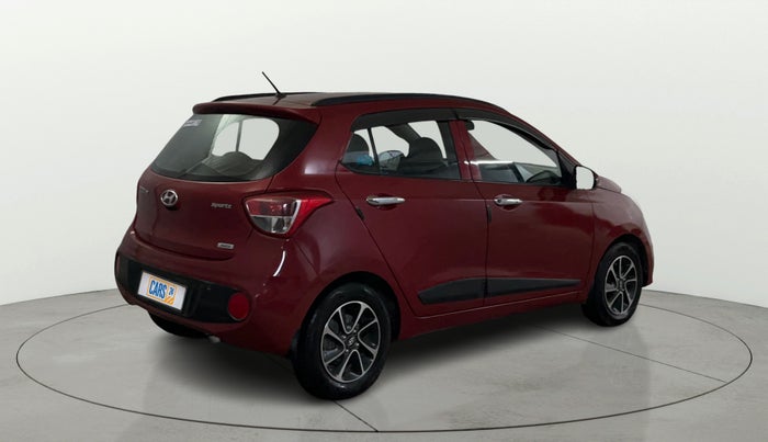 2018 Hyundai Grand i10 SPORTZ (O) AT 1.2 KAPPA VTVT, CNG, Automatic, 48,072 km, Right Back Diagonal