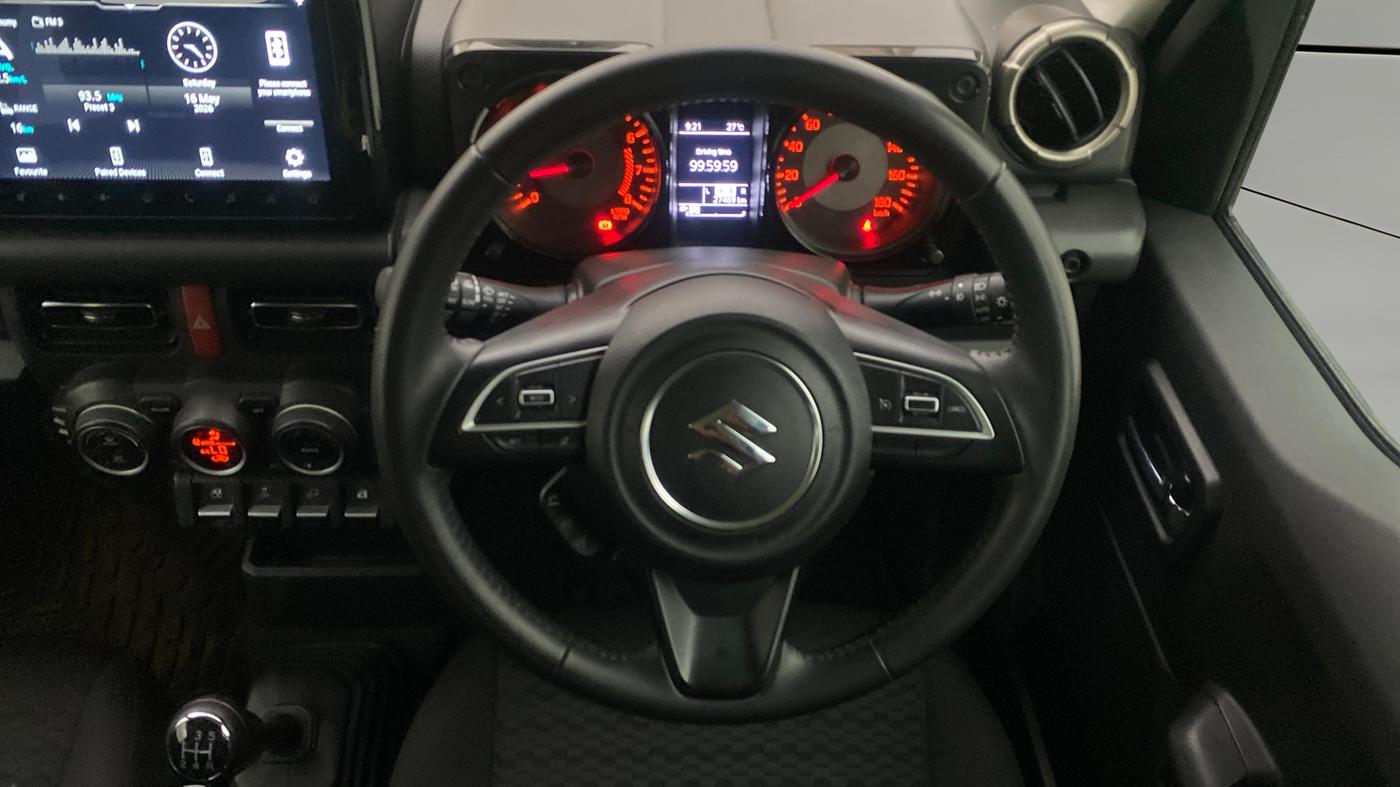 2023 Maruti JIMNY ALPHA ALL GRIP PRO MT, Petrol, Manual, 27,531 km, Steering Wheel Close Up