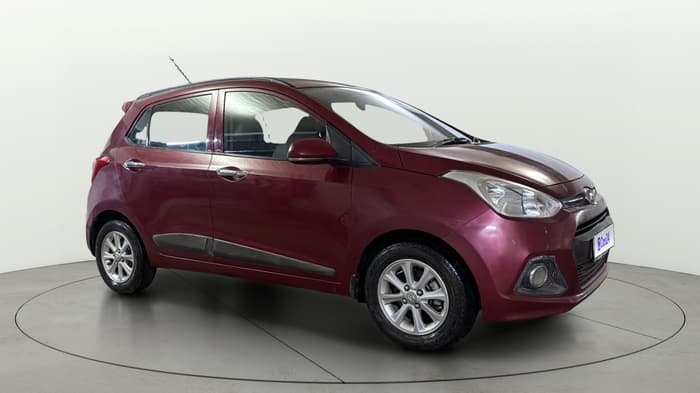 2015 Hyundai Grand i10 ASTA AT 1.2 KAPPA VTVT, Petrol, Automatic, 79,053 km, Right Front Diagonal
