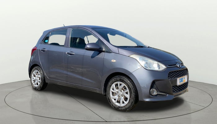 2017 Hyundai Grand i10 SPORTZ 1.2 KAPPA VTVT, Petrol, Manual, 69,687 km, Right Front Diagonal