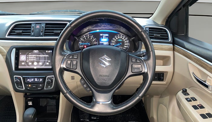 2021 Maruti Ciaz ALPHA  AT 1.5 SHVS PETROL, Petrol, Automatic, 33,910 km, Steering Wheel Close Up